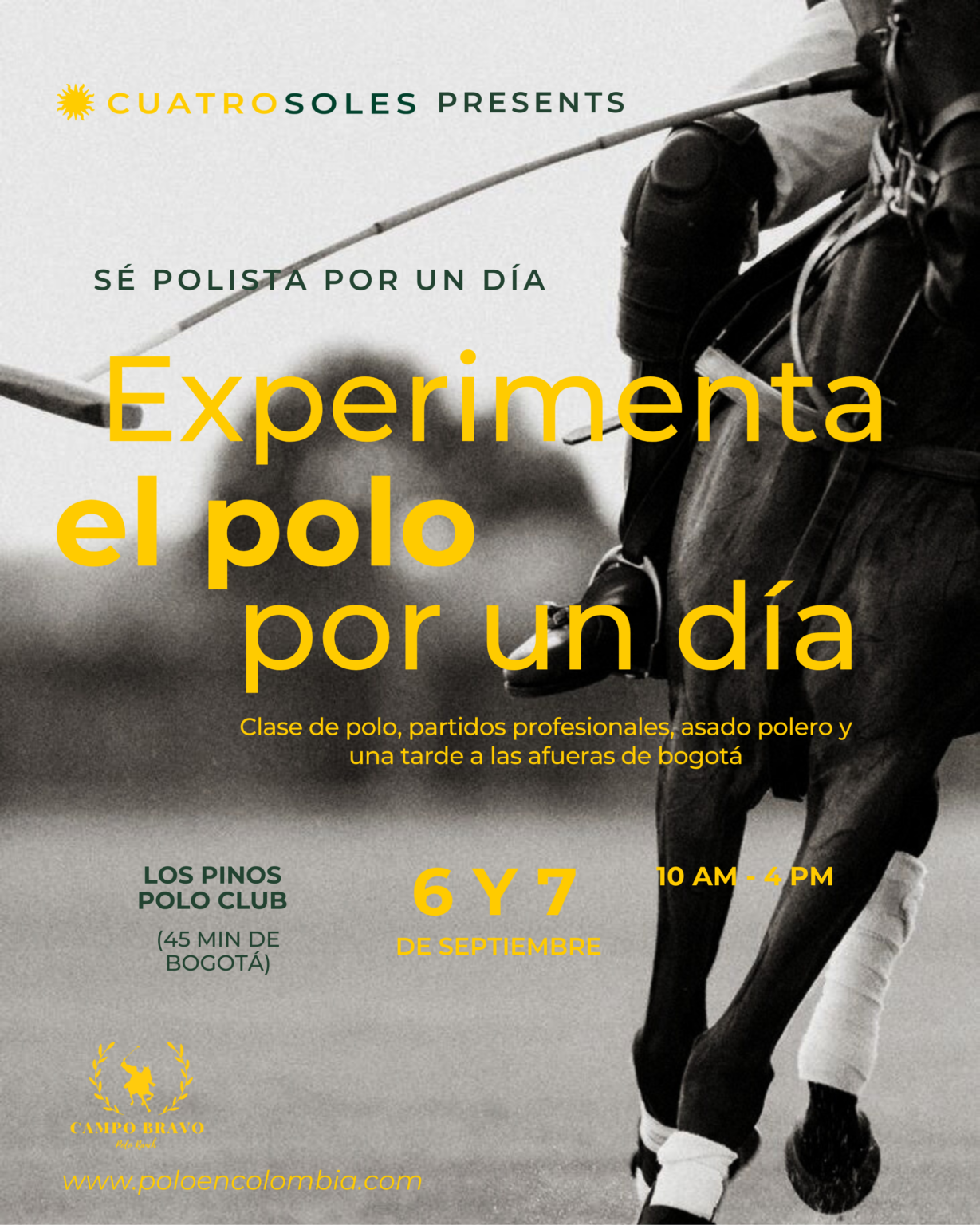 Experiencia "Sé polista por 1 día" PRE-VENTA